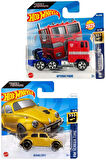 Hot Wheels 2 Araç Set Transformers - Bumblebee & Optimus Prime (1/64)