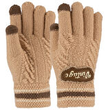 Kitti K25240-08 9-12 Yaş Erkek Çocuk Örme Eldiven