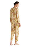 Penye Mood Kadın Sarı Pijama Takım 9610