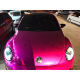   Volksvogen New Beetle 2011-2019 Batman Yarasa Ayna Kapağı Piano Black Abs Plastik