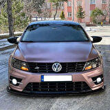  Volksvogen Passat Cc 2007-2017 Batman Yarasa Ayna Kapağı Piano Black Abs Plastik