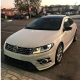  Volksvogen Passat Cc 2007-2017 Batman Yarasa Ayna Kapağı Piano Black Abs Plastik