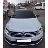  Volksvogen Passat Cc 2007-2017 Batman Yarasa Ayna Kapağı Piano Black Abs Plastik