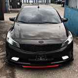  Kia Cerato Sinyalli Uyumlu 2016-2019 Batman Yarasa Ayna Kapağı Piano Black Abs Plastik