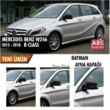  Mercedes Benz W246 2012-2018 Batman Yarasa Ayna Kapağı Piano Black Abs Plastik