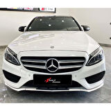  Mercedes W205 C Serisi 2015 Sonrası Batman Yarasa Ayna Kapağı Piano Black Abs Plastik