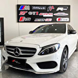  Mercedes W205 C Serisi 2015 Sonrası Batman Yarasa Ayna Kapağı Piano Black Abs Plastik