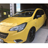  Opel Corsa E 2014-2019 Batman Yarasa Ayna Kapağı Piano Black Abs Plastik