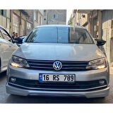 Volksvogen  Jetta Mk6 2011 Sonrası Batman Yarasa Ayna Kapağı Piano Black Abs Plastik