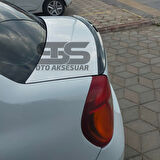  Renault Clio 2 Bagaj Üstü Slim Spoiler Parlak Siyah Piano Black 2001-2008