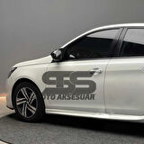 Peugeot 308 Batman Yarasa Ayna Kapağı Piano Black / 2014 - 2021