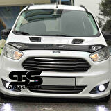 Ford Courier Uyumlu Piano Black Kaput Üstü Havalandırma Izgarası
