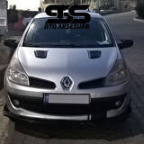 Renault Clio 3 Uyumlu Piano Black Kaput Üstü Havalandırma Izgarası