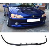 Peugeot 106 Cupra R Uyumlu Ön Lip Mat Siyah Ön Tampon Lip