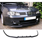 Seat Ibiza Mk3 Cupra R Uyumlu Ön Lip Mat Siyah Ön Tampon Lip