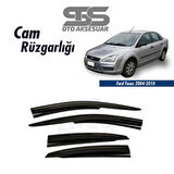 Cam Rüzgarlığı Ford Focus 2 2004-2010 Sedan Mügen Tip Piano Black