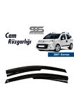 Cam Rüzgarlığı Fiat Fiorino 2007 Sonrası Mügen Tip Piano Black