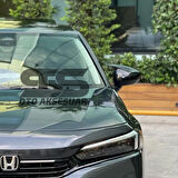 Honda Civic Fe Kasa Batman Yarasa Ayna Kapağı Piano Black / 2019 Sonrası
