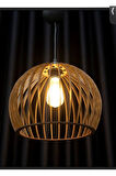 AHŞAP ZEUS MODERN RUSTİK BOHEM MUTFAK YATAK ODASI SALON AVİZESİ