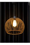 AHŞAP ZEUS MODERN RUSTİK BOHEM MUTFAK YATAK ODASI SALON AVİZESİ