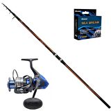 Okuma Safina 6000 SW - Shimano Sonora 420cm Surf Olta Seti