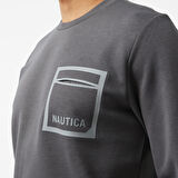 Nautica Erkek Gri Regular Fit Sweatshirt
