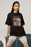 Metallica Rock Müzik Grubu Baskılı Unisex Oversize Tişört