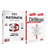 3D Yayınları TYT Matematik Video Destekli Defter ve AKM Dil Bilgisi Soru Bankası Seti 2 Kitap