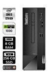Lenovo NEO 50S i3 12100 8GB RAM 256GB SSD GT1030/4GB W11HOME 11SX002VTX MASAÜSTÜ PC & PER4 BELLEK