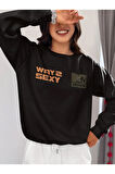 Way 2 Sexy Drake Baskılı Unisex Oversize Vintage Rapper Sweatshirt