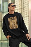 Sub-Zero Wanted Reward Yazılı Unisex Oversize Anime Sweatshirt