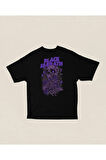 Tasarım Black Sabbath Müzik Grubu Baskılı Unisex Oversize Rock Metal Tişört