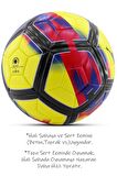 Telvesse Futbol Topu LaLiga Pompalı Sert Zemin Halı Saha Futbol Topu No:5 Sarı 036