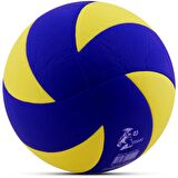 Voleybol Topu Swirl Soft Touch Yapıştırma Yumuşak Yüzey 8 Panel 5 Numara Kırmızı