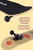 Kemik Teker Kaykay Semi-PRO 8 Katman Yüzey Zımparalı Kaymaz Skateboard 80 cm Canadian Maple