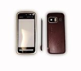 Nokia 5800 Kapak Nokia 5800 uyumlu Gri ön Kapak Arka Kapak Tuş Takımı 