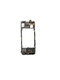 Nokia 5800 Orta Kasa Kapak 5800 Uyumlu Siyah Renk Orta Kasa Zil Sesi Hoparlör Şarj Soketi Kamera Flash