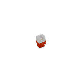 KEYSTONE JACK UTP CAT6 180 D ORANGE (10'LU PAKET )