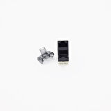 KEYSTONE JACK UTP CAT6 180 D BLACK 1375055-2 (10'LU PAKET )