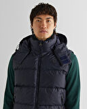 GANT Erkek Lacivert Kapüşonlu Yelek