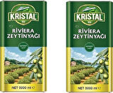 Kristal Riviera Zeytinyağı Teneke 2 x 5 L