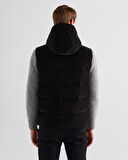 GANT Erkek Siyah Kapüşonlu Yelek