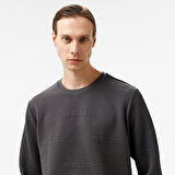 Nautica Erkek Gri Regular Fit Sweatshirt