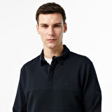 Nautica Erkek Siyah Uzun Kollu Polo Yaka T-Shirt