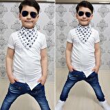 MODAVALS FERMUAR DETAYLI 3 PARÇA ERKEK ÇOCUK KOT TAKIM