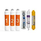 Waterlife Cihazı Uyumlu Tak-Çevir 6'lı Filtre Seti, Lg Membranlı