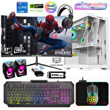 Xaser Xsr798 i5 12400F 16GB Ram 512GB M.2 NVMe SSD 6GB RTX3050 27"Curved 180Hz Sıvı Soğutma Oyuncu Bilgisayarı