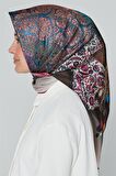 Armine Nostalji Twill İpek Eşarp 18Ya7639 11
