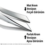 S-Dizayn Fiat Egea SD Krom Bagaj Alt Çıtası 2015 Üzeri A+ Kalite (Mat Krom)