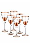 Glam  Kadeh 6-parça Set Bakır